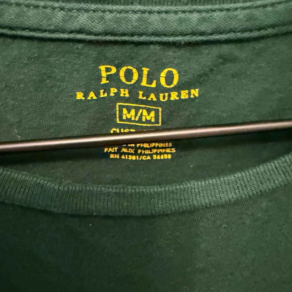 Polo Ralph Lauren Varsity Graphic Tee T Shirt SS M Custom Fit - Picture 7 of 7